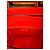 Céline Borsa Nano Luggage in pelle rossa Rosso - vista 4