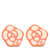 Orecchini Chanel Coco Mark Camellia Rosa Crudo