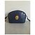 Borsa a tracolla Christian Dior in pelle blu navy - vista 3