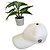 Gorra Gucci de algodón blanco con logo GG