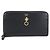 Fendi Long Wallet aus schwarzem Kalbsleder