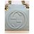 Gucci Soho Chain Borsa a Tracolla Pelle Blu Grigio Blu chiaro - vista 9