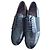 Chanel Uniform Scarpe Basse in Pelle Nera Nero