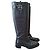Botas altas de cuero negro TOD'S