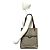 Borsa Tote Gucci Vintage Sherry Line GG Logo Marrone Rosso Verde - vista 2