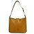 Céline Borsa a tracolla in pelle marrone Celine C Macadam Blazon Triomphe Logo - vista 3