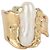 Anello Roland Schad in oro giallo e perla barocca D'oro