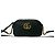 Gucci GG Marmont gesteppte Leder Schultertasche Schwarz