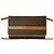 Céline Celine Vintage Macadam Blazon Triomphe Logo Pattern Schultertasche Braun