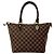 Borsa Louis Vuitton Saleya PM Damier Pattern Marrone