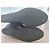 Stivali wedge Chanel in pelle nera e pelliccia Nero - vista 9