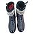 Rene Caovilla Stivali in pelle nera ornati con cristalli Swarovski Nero