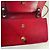 Chanel Classic Flap Bag Cuir Agneau Matelassé Rouge - vue 14