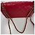 Chanel Classic Flap Bag Cuir Agneau Matelassé Rouge - vue 9
