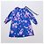 Dries Van Noten Cherry Blossom Kleid SS19 Runway Pink Blau - Ansicht 3
