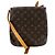 Louis Vuitton Bolsa de ombro Musette Salsa em canvas monograma vintage Marrom - vista 3