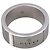 Gucci Sterling Silver Trademark Ring Größe 15 Silber