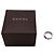 Gucci Sterling Silver Trademark Ring Größe 15 Silber - Ansicht 2