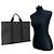 Hermès Borsa Tote Hermes Paris Grey Canvas Her Line Herline MM Yale Blu - vista 2