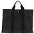 Hermès Borsa Tote Hermes Paris Grey Canvas Her Line Herline MM Yale Blu - vista 3