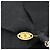 Timeless Chanel Spilla vintage in seta nera a forma di camelia Nero - vista 3