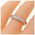 Autre Marque PT900 Platin Diamantring Silber - Ansicht 5