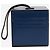 Moynat Borsa box in pelle blu navy - vista 2