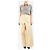 Autre Marque High-Rise-Jeans in Creme - Größe UK 10 Roh - Ansicht 2