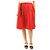Victoria Beckham Falda midi plisada roja - talla UK 10