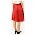 Victoria Beckham Falda midi plisada roja - talla UK 10 - vista 4