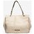 Valentino Borsa a tracolla in pelle Rockstud color crema Crudo - vista 3