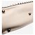 Valentino Borsa a tracolla in pelle Rockstud color crema Crudo - vista 6