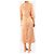 Victoria Beckham Vestido transparente rosa de manga 3/4 - talla S - vista 2