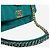 Chanel Borsa a tracolla 19 in tweed trapuntato teal 2019 Verde - vista 5