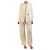 Victoria Beckham Conjunto de dos piezas texturizado blanco - talla UK 12