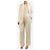 Victoria Beckham Conjunto de dos piezas texturizado blanco - talla UK 12 - vista 4