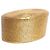 Saint Laurent Goldener metallisch gewebter Hut