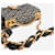 Balmain Borsa 1945 Soft Monogram Flap nera e neutra Nero  - vista 5