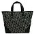 Christian Dior Trotter Muster Canvas Leder Tote Bag Schwarz - Ansicht 3