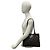 FENDI Vintage Zucca FF Pattern Canvas Leather Schultertasche Braun Schwarz - Ansicht 2