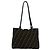FENDI Vintage Zucca FF Pattern Canvas Leather Schultertasche Braun Schwarz - Ansicht 3