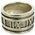 Anello Tiffany & Co. Vintage Atlas Wide Band Argento