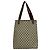 Borsa Tote in Pelle Gucci Vintage Sherry Line con Logo GG e Hardware Marrone - vista 3