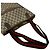 Borsa Tote in Pelle Gucci Vintage Sherry Line con Logo GG e Hardware Marrone - vista 4