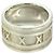 Tiffany & Co. Atlas Wide Band Ring Silber