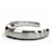 Hermès Hermes Delta Cuff Metal T5 Bangle Bracelet Silvery  - view 4