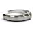 Hermès Hermes Delta Cuff Metal T5 Bangle Bracelet Silvery  - view 6