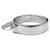 Ring Bague bandeau Collier de Chien en argent Hermès Argenté  - vue 3