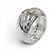 Chanel 925 Logo Design Ring Silber - Ansicht 5