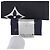 Foulard bandana in seta Louis Vuitton Nero - vista 11